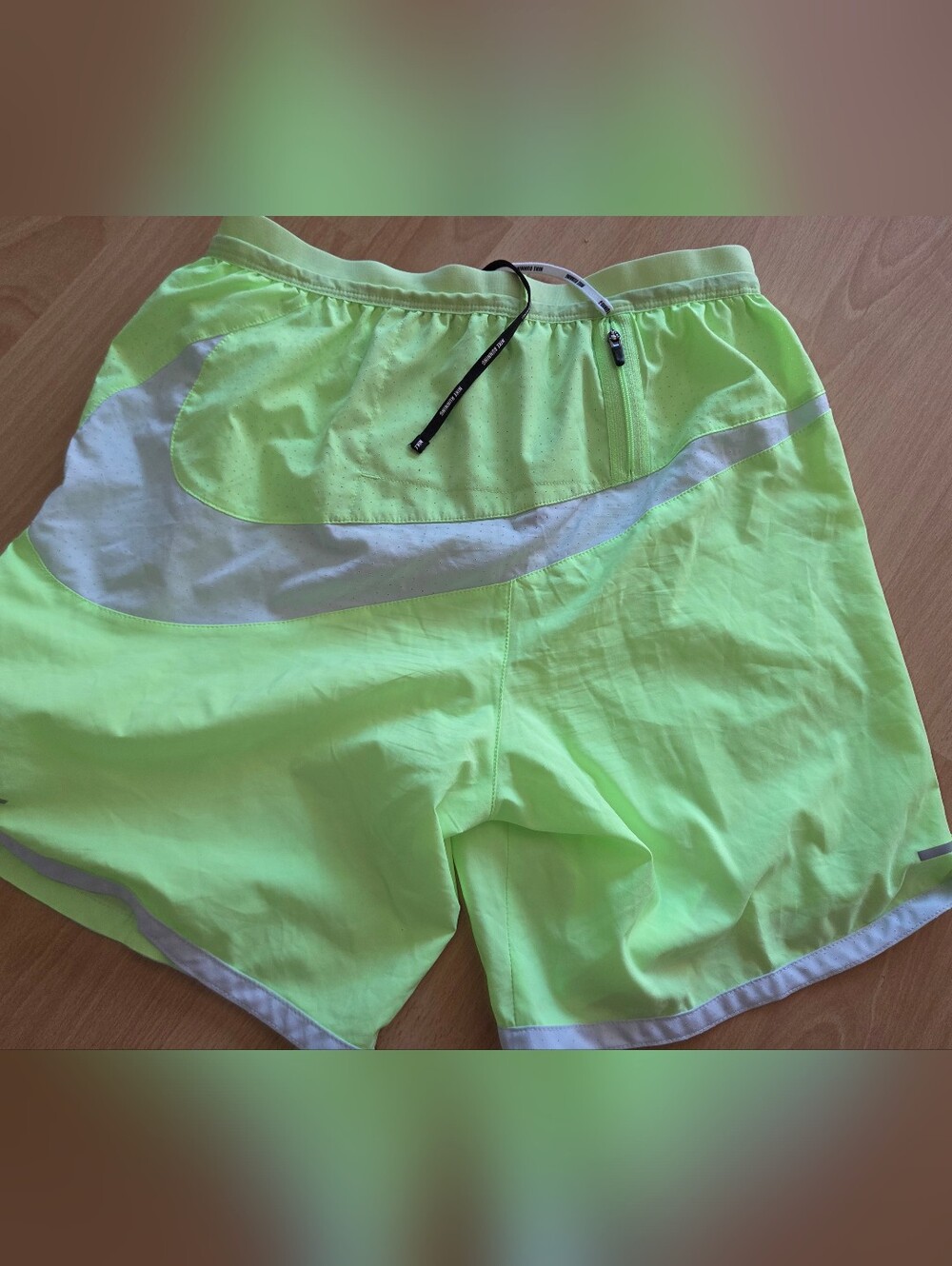 Nike Lime Green Running Shorts